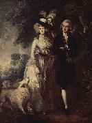 Thomas Gainsborough Der Morgenspaziergang oil on canvas